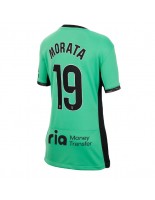 Atletico Madrid Alvaro Morata #19 Alternativní Dres pro Dámské 2023-24 Krátký Rukáv